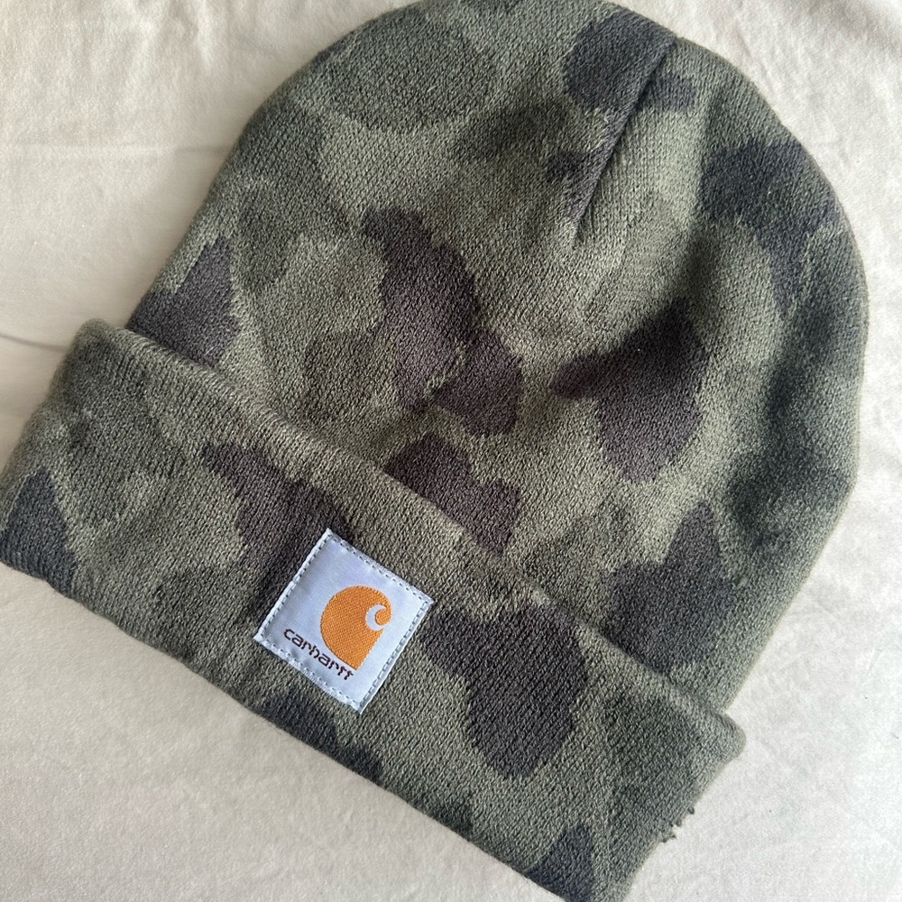 Camo Carhartt Beanie